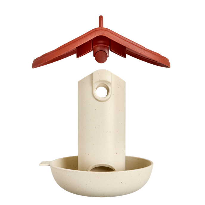 cosy feeder silo 18cm tuscan red